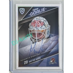 2025/26 Goal Cards Maxa liga 2.s. #SG-36 Matyáš Mařík Team Goalie Auto 06/10