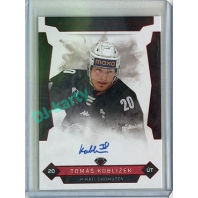 2025/26 Goal Cards Maxa liga 2.s. #CHOM-8 Tomáš Koblížek Authentic Signature 5/5