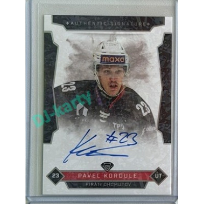 2025/26 Goal Cards Maxa liga 2.s. #CHOM-7 Pavel Kordule Authentic Signature 07/10
