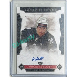 2025/26 Goal Cards Maxa liga 2.s. #CHOM-8 Tomáš Koblížek Authentic Signature 02/10