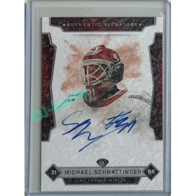 2025/26 Goal Cards Maxa liga 2.s. #FMI-2 Michael Schnattinger Authentic Signature 10/10