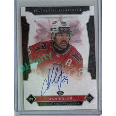 2025/26 Goal Cards Maxa liga 2.s. #PCE-6 Jan Kolář Authentic Signature 01/10