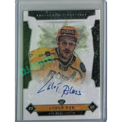 2025/26 Goal Cards Maxa liga 2.s. #VSE-7 Luboš Rob Authentic Signature 02/10
