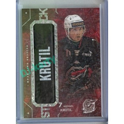2025/26 Goal Cards Maxa liga 2.s. #ST-31 Michael Krutil Stick Nameplate 1of1