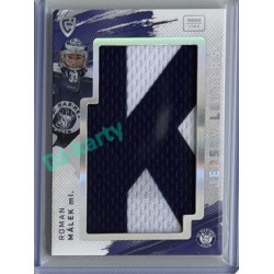 2025/26 Goal Cards Maxa liga 2.s. #26 Roman Málek ml. Letters (písmeno K) 6/6