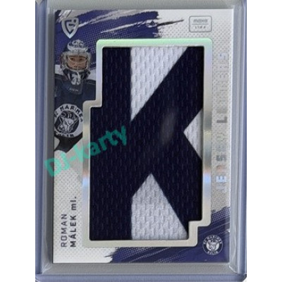 2025/26 Goal Cards Maxa liga 2.s. #26 Roman Málek ml. Letters (písmeno K) 6/6