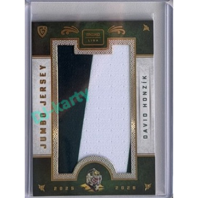 2025/26 Goal Cards Maxa liga 2.s. #JJ-14 David Honzík Jumbo Material 1/9