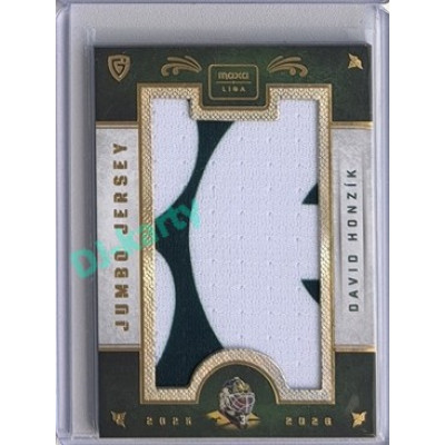 2025/26 Goal Cards Maxa liga 2.s. #JJ-14 David Honzík Jumbo Material 7/9