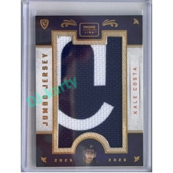 2025/26 Goal Cards Maxa liga 2.s. #JJ-12 Kale Costa Jumbo Material 4/4