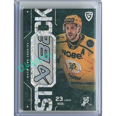2025/26 Goal Cards Maxa liga 2.s. #ST-40 Luboš Rob Stick Circles 3/5