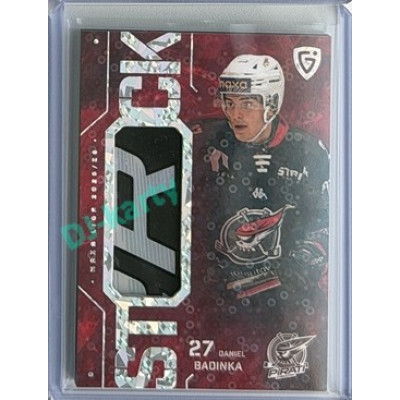 2025/26 Goal Cards Maxa liga 2.s. #ST-34 Daniel Badinka Stick Circles 3/5