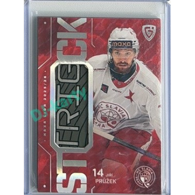2025/26 Goal Cards Maxa liga 2.s. #ST-56 Jiří Průžek Stick 3/3