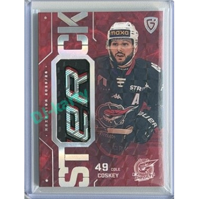 2025/26 Goal Cards Maxa liga 2.s. #ST-36 Cole Coskey Stick 3/3