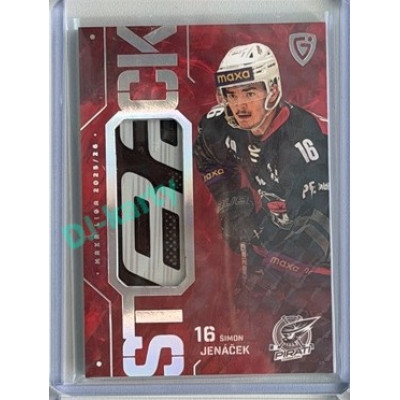 2025/26 Goal Cards Maxa liga 2.s. #ST-33 Šimon Jenáček Stick 3/3