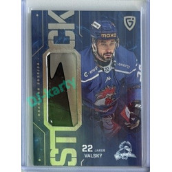 2025/26 Goal Cards Maxa liga 2.s. #ST-67 Jakub Valský Stick Rainbow 09/10