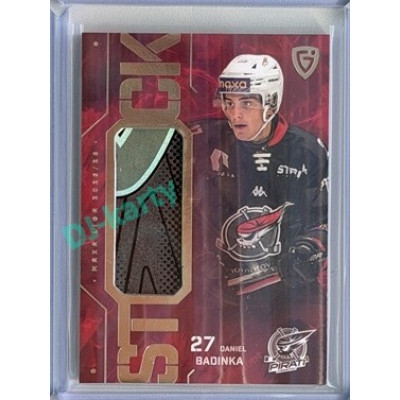 2025/26 Goal Cards Maxa liga 2.s. #ST-34 Daniel Badinka Stick Rainbow 09/10