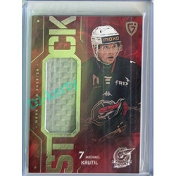 2025/26 Goal Cards Maxa liga 2.s. #ST-31 Michael Krutil Stick Rainbow 09/10