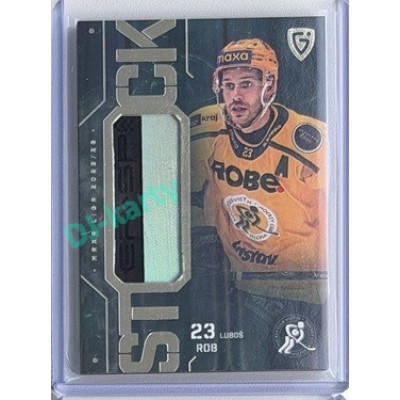 2025/26 Goal Cards Maxa liga 2.s. #ST-40 Luboš Rob Stick Rainbow 09/10