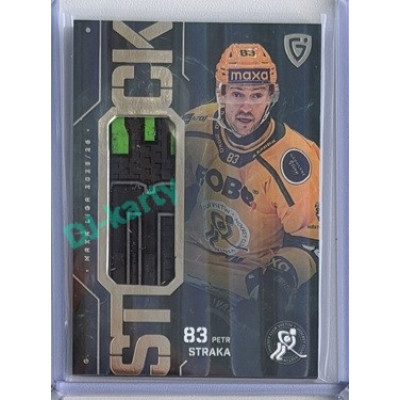 2025/26 Goal Cards Maxa liga 2.s. #ST-41 Petr Straka Stick Rainbow 09/10