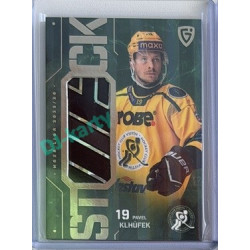2025/26 Goal Cards Maxa liga 2.s. #ST-48 Pavel Klhůfek Stick Rainbow 09/10