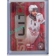 2025/26 Goal Cards Maxa liga 2.s. #ST-55 Daniel Kružík Stick Rainbow 09/10