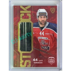 2025/26 Goal Cards Maxa liga 2.s. #ST-58 Tomáš Voráček Stick Gold 06/20