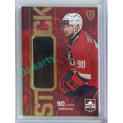 2025/26 Goal Cards Maxa liga 2.s. #ST-64 Martin Dočekal Stick Gold 06/20