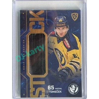 2025/26 Goal Cards Maxa liga 2.s. #ST-39 Michal Tomeček Stick Gold 06/20