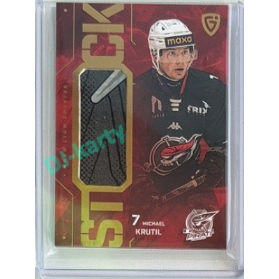 2025/26 Goal Cards Maxa liga 2.s. #ST-31 Michael Krutil Stick Gold 07/20