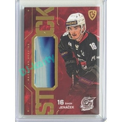 2025/26 Goal Cards Maxa liga 2.s. #ST-33 Šimon Jenáček Stick Gold 06/20