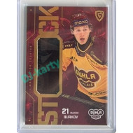 2025/26 Goal Cards Maxa liga 2.s. #ST-51 Maxim Burkov Stick Gold 07/20