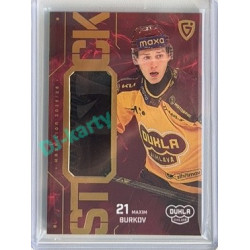 2025/26 Goal Cards Maxa liga 2.s. #ST-51 Maxim Burkov Stick Gold 07/20