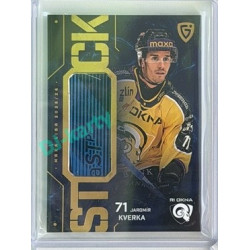 2025/26 Goal Cards Maxa liga 2.s. #ST-46 Jaromír Kverka Stick Gold 07/20