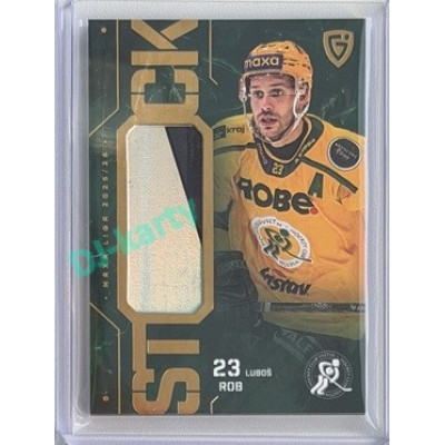 2025/26 Goal Cards Maxa liga 2.s. #ST-40 Luboš Rob Stick Gold 07/20