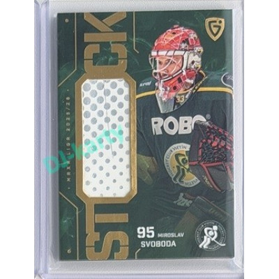 2025/26 Goal Cards Maxa liga 2.s. #ST-49 Miroslav Svoboda Stick Gold 06/20