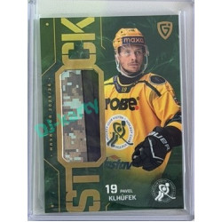 2025/26 Goal Cards Maxa liga 2.s. #ST-48 Pavel Klhůfek Stick Gold 06/20