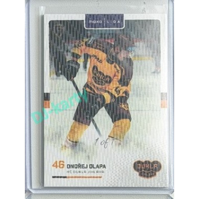 2025/26 Goal Cards Maxa liga 2.s. #JIH-25 Ondřej Dlapa Parallel 1of1