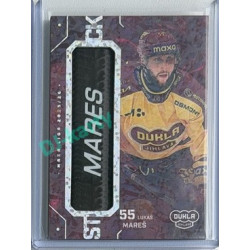2025/26 Goal Cards Maxa liga 2.s. #ST-50 Lukáš Mareš Stick Nameplate 1of1