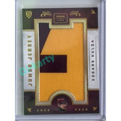 2025/26 Goal Cards Maxa liga 2.s. #JJ-10 Edgars Kulda Jumbo Material 6/6