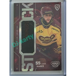 2025/26 Goal Cards Maxa liga 2.s. #ST-50 Lukáš Mareš Stick 3/3