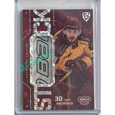 2025/26 Goal Cards Maxa liga 2.s. #ST-54 Tomáš Rachůnek Stick Circles 3/5
