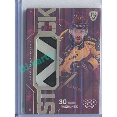 2025/26 Goal Cards Maxa liga 2.s. #ST-54 Tomáš Rachůnek Stick Rainbow 09/10