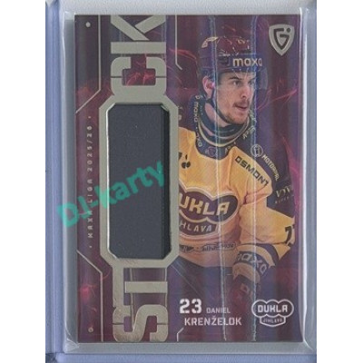 2025/26 Goal Cards Maxa liga 2.s. #ST-53 Daniel Krenželok Stick Rainbow 09/10