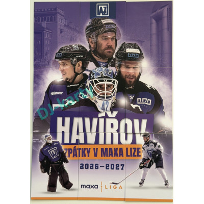 2025/26 Goal Cards Maxa liga 2.s. kompletní set 9ks karet Puzzle Havířov