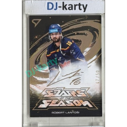 2025/26 Sportzoo ELH Play Off #SS-18 Róbert Lantoši Stars of the Season Golden Script 18/50