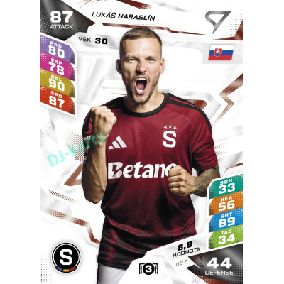 2026/27 Sportzoo Chance Liga DUEL #027 Lukáš Haraslín