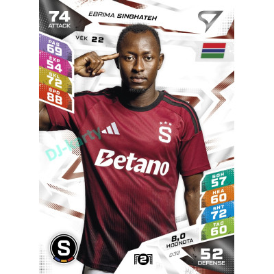 2026/27 Sportzoo Chance Liga DUEL #032 Ebrima Singhateh
