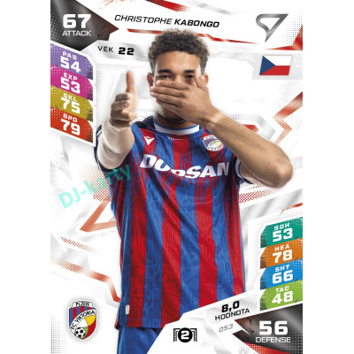 2026/27 Sportzoo Chance Liga DUEL #053 Christophe Kabongo