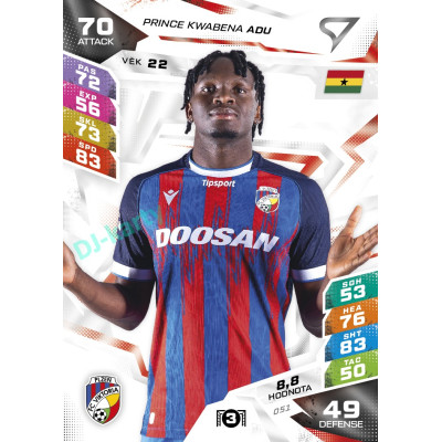 2026/27 Sportzoo Chance Liga DUEL #051 Prince Kwabena Adu