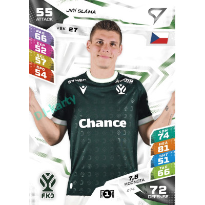 2026/27 Sportzoo Chance Liga DUEL #074 Jiří Sláma